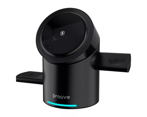 Бездротовий зарядний пристрій Proove Optimus 3в1 22,5W black PLS-00-00132452