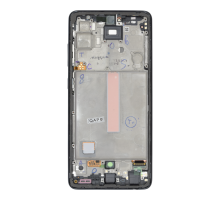 Дисплей Samsung A525 Galaxy A52 (2021) з сенсором та рамкою black (Original Assembled) PLS-00-00150526