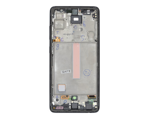 Дисплей Samsung A525 Galaxy A52 (2021) з сенсором та рамкою black (Original Assembled) PLS-00-00150526