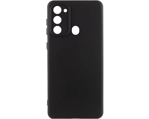 Чохол Silicone Cover Full Camera Tecno Spark Go 2022 black PLS-00-00118505
