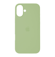 Чохол Silicone Case Full Protective iPhone 16 mint PLS-00-00130749
