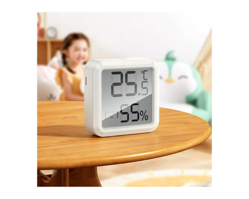 Цифровий термогігрометр Hoco HX40 white PLS-00-00155599