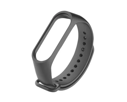 Ремінець Xiaomi Mi Band 7 Silicone dark gray PLS-00-00096812