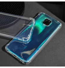 Чохол WXD Silicone 0.8 mm HQ Xiaomi Redmi Note 9S transparent PLS-00-00078523