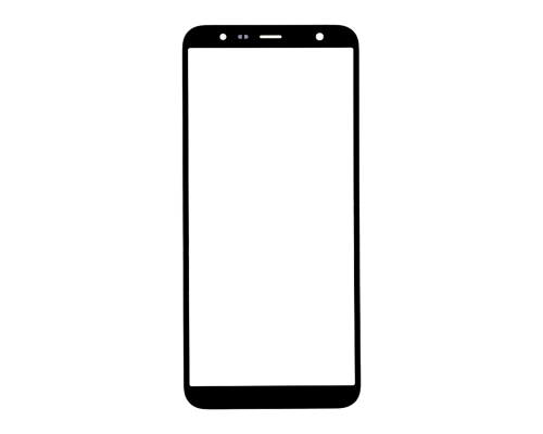 Скло дисплея Samsung J415 Galaxy J4 Plus (2018) з OCA плівкою black PLS-00-00070717