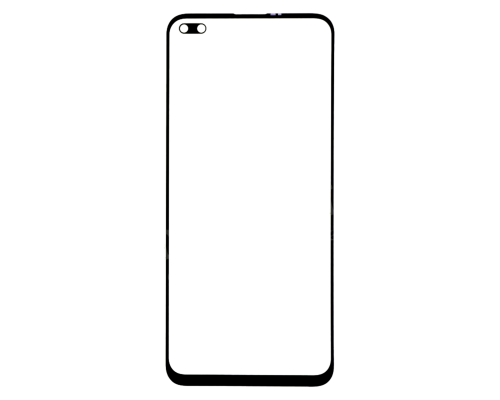 Скло дисплея Realme 6 Pro з OCA плівкою black (SJ) PLS-00-00073325