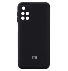 Чохол Silicone Cover Full Camera Xiaomi Redmi 10 black PLS-00-00097359