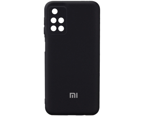 Чохол Silicone Cover Full Camera Xiaomi Redmi 10 black PLS-00-00097359