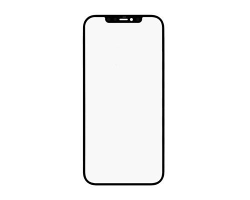 Скло дисплея iPhone 12 з OCA black (Original China) PLS-00-00072443