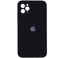 Чохол Silicone Case Квадратні Борти Full Camera iPhone 11 Pro Max black PLS-00-00097866