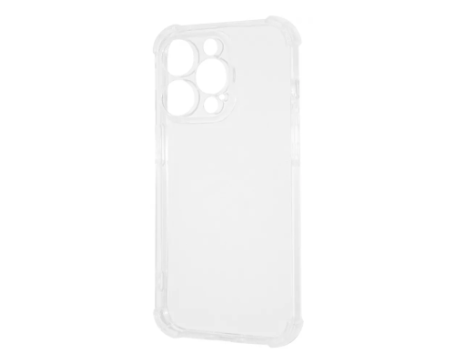 Чохол WXD Silicone 0.8 mm HQ iPhone 14 Pro transparent PLS-00-00100217