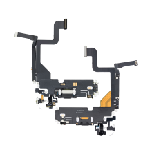 Шлейф iPhone 13 Pro з роз'ємом зарядки graphite (Original Used) PLS-00-00093465