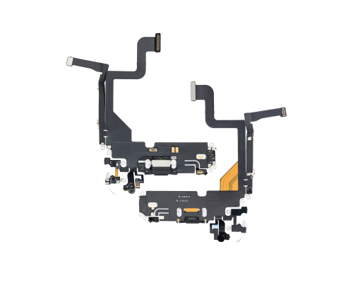Шлейф iPhone 13 Pro з роз'ємом зарядки graphite (Original Used) PLS-00-00093465