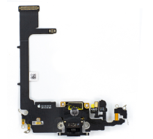 Шлейф iPhone 11 Pro з роз'ємом зарядки space gray (Original Used) PLS-00-00037034