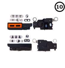 Набір захисних сіток для динаміка та мікрофона Apple iPhone 13 Pro (10 комплектів) PLS-00-00091516