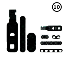 Набір захисних сіток для динаміка та мікрофона Apple iPhone XS Max (10 комплектів) PLS-00-00080403