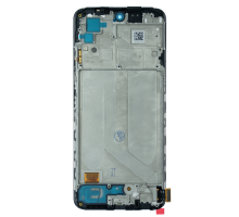 Дисплей Xiaomi Redmi Note 10 4G з сенсором та рамкою gray (OLED) (Big size) PLS-00-00073679