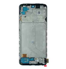 Дисплей Xiaomi Redmi Note 10 4G з сенсором та рамкою gray (OLED) (Big size) PLS-00-00073679