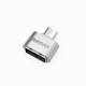 Перехідник Remax USB to Micro USB silver PLS-00-00015753