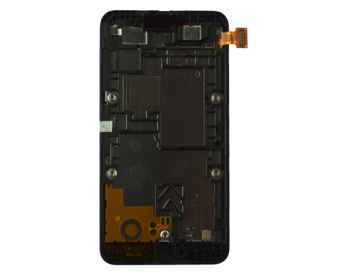Дисплей Nokia Lumia 530 з сенсором та рамкою black (Original China) PLS-00-00010682