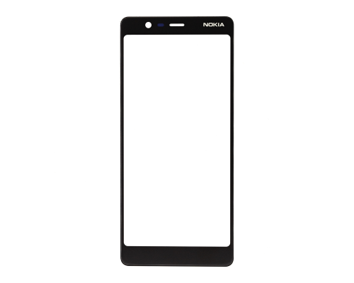 Скло дисплея Nokia 5.1 Dual Sim (TA-1075) black PLS-00-00021353