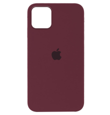Чохол Silicone Case Full Protective iPhone 12 (12 Pro) plum PLS-00-00071500