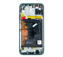 Дисплей Huawei P40 lite з сенсором та рамкою green (Original) PLS-00-00067003