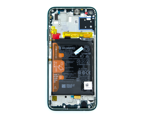 Дисплей Huawei P40 lite з сенсором та рамкою green (Original) PLS-00-00067003