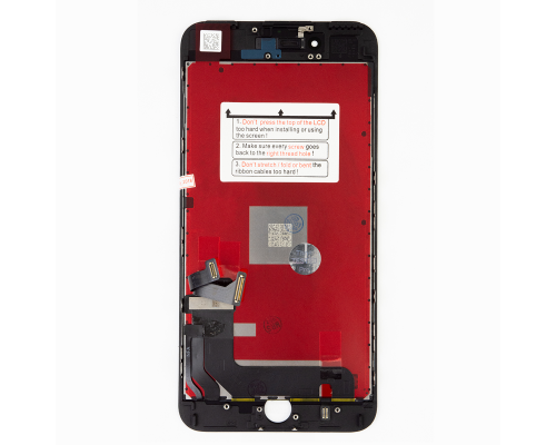 Дисплей iPhone 7 Plus (TOSHIBA/Sharp) з сенсором та рамкою black (Original Refurbished Touch) PLS-00-00017114