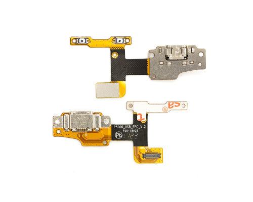 Шлейф Lenovo YT3-850F Yoga Tablet 3 з роз'ємом зарядки та кнопками гучності PLS-00-00020815