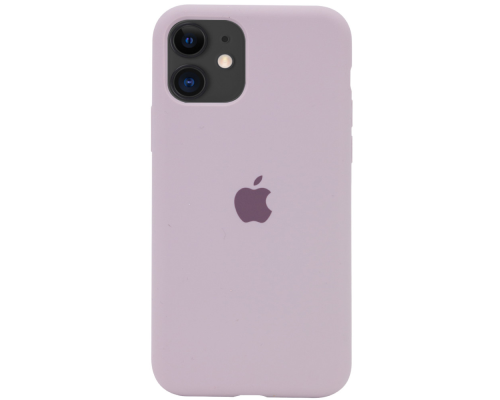 Чохол Silicone Case Full Protective iPhone 11 lavender gray PLS-00-00071883