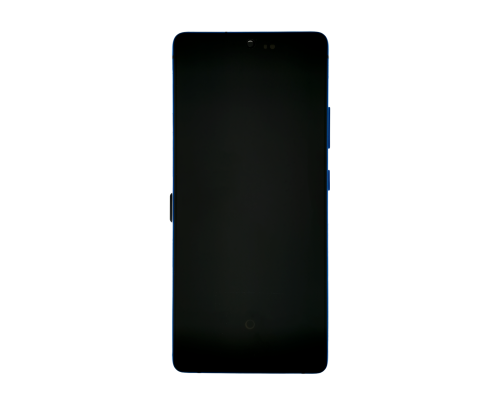 Дисплей Samsung G770 Galaxy S10 Lite з сенсором та рамкою blue (Original) PLS-00-00081278