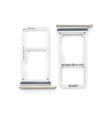 Тримач SIM-карти та карти пам'яті Samsung A320F Galaxy A3 (2017) Dual Sim gold PLS-00-00021893
