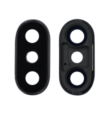 Скло камери Apple iPhone X з рамкою space gray PLS-00-00021485