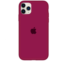 Чохол Silicone Case Full Protective iPhone 11 Pro Max maroon PLS-00-00071394