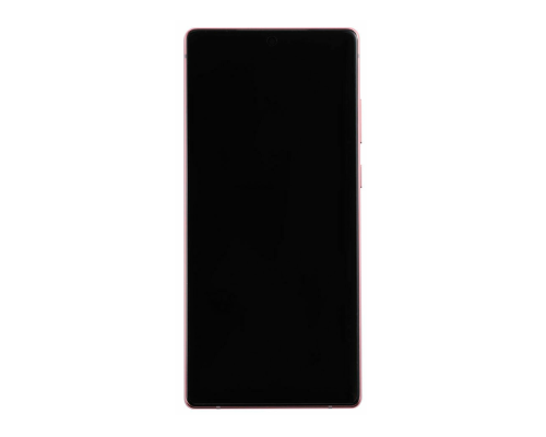 Дисплей Samsung N980 Galaxy Note 20 з сенсором та рамкою bronze (Original) PLS-00-00042365