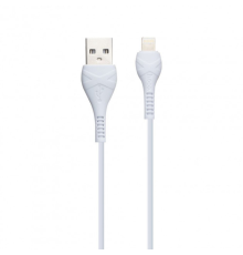 Зарядний пристрій Hoco C81A 10.5W 2.1A 1USB-A з кабелем Lightning white PLS-00-00051440