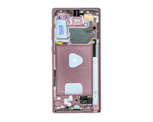 Дисплей Samsung N980 Galaxy Note 20 з сенсором та рамкою bronze (Original) PLS-00-00042365