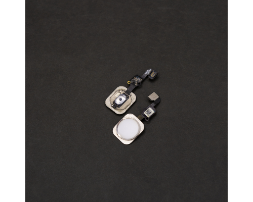 Шлейф з кнопкою Home iPhone 6S, 6S plus white (Original) PLS-00-00020829