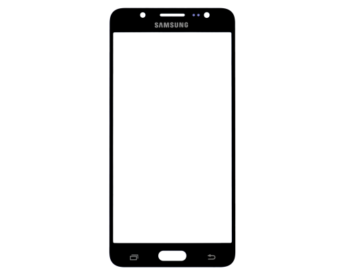 Скло дисплея Samsung J510 Galaxy J5 black (Original China) PLS-00-00012140