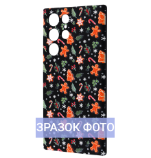 Чохол новорічний (різдвяний) WAVE Christmas Holiday Xiaomi Redmi Note 11 4G gingerbread men PLS-00-00100644