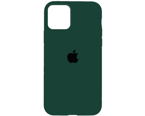 Чохол Silicone Case Full Protective iPhone 14 forest green PLS-00-00101379