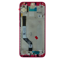 Дисплей Xiaomi Redmi Note 7 з сенсором та рамкою red (Original) PLS-00-00066687