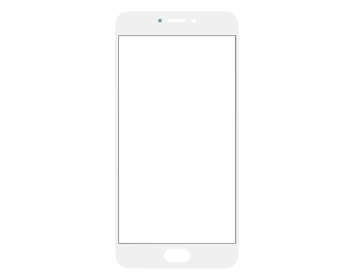 Скло дисплея Meizu MX6 (M685H) white PLS-00-00068827
