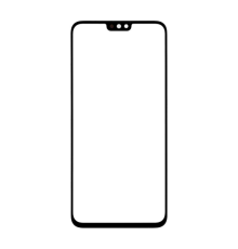 Скло дисплея Huawei Honor 8X з OCA плівкою black (SJ) PLS-00-00077986