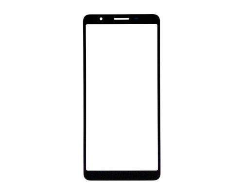 Скло дисплея Samsung A013 Galaxy A01 Core (2020) з OCA плівкою black (SJ) PLS-00-00096702