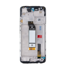 Дисплей Xiaomi Redmi Note 10 5G з сенсором та рамкою black (Original) PLS-00-00079565
