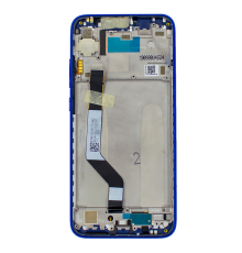 Дисплей Xiaomi Redmi Note 7 з сенсором та рамкою blue (Original) PLS-00-00058873