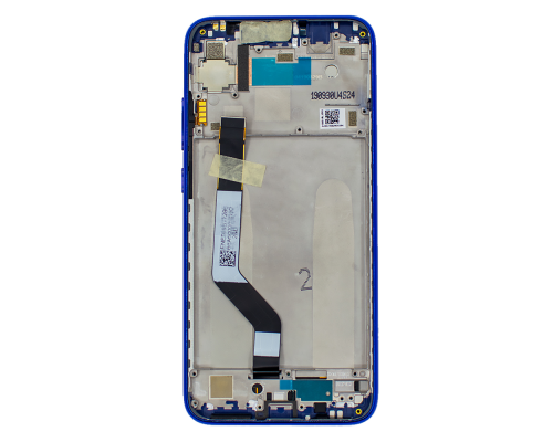 Дисплей Xiaomi Redmi Note 7 з сенсором та рамкою blue (Original) PLS-00-00058873