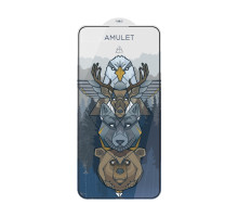 BOX 10 шт Захисне скло AMULET 2.5D HD Antistatic for iPhone 15 Plus/16 Plus Чорний ma34420_3340683